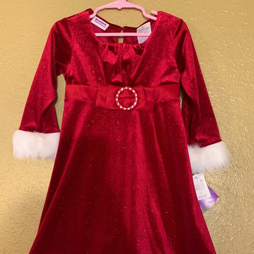 Toddler Girls Santa Dress